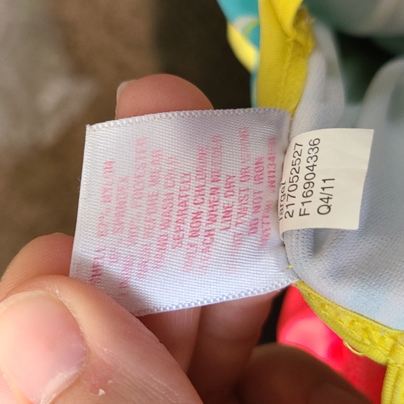 Baby Girl Swimsuit Set of 3 One Piece Ruffle Cat & Jack Children Place Circo - Picture 11 of 14